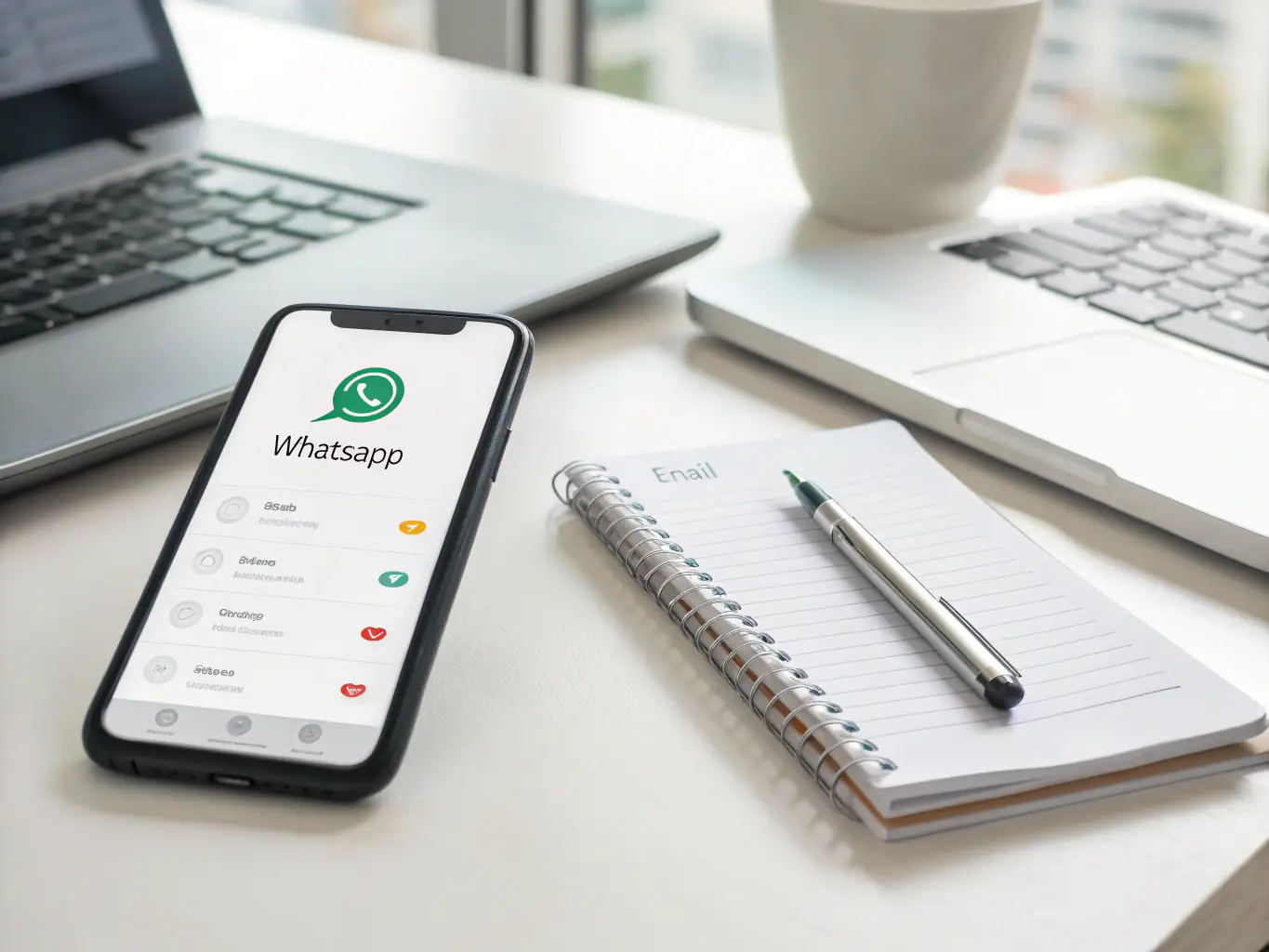 An image depicting a clear and concise communication channel, such as a project management tool or a series of email exchanges, illustrating the agency's commitment to keeping clients informed about their Google Ads campaigns.