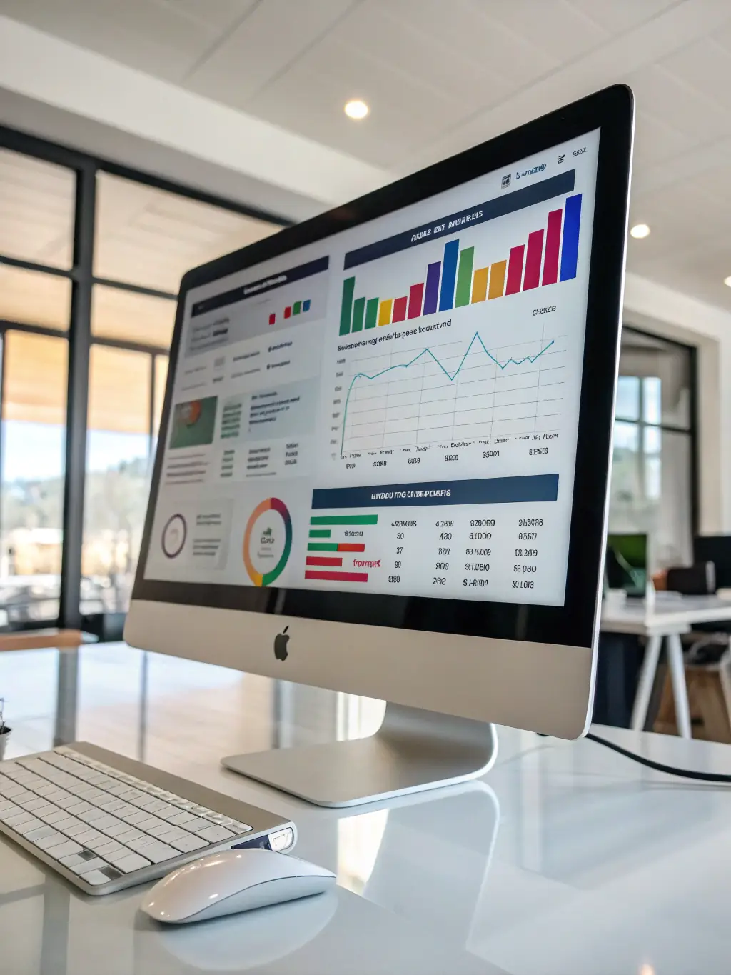 A detailed performance report showcasing key metrics, ROI, and campaign progress.